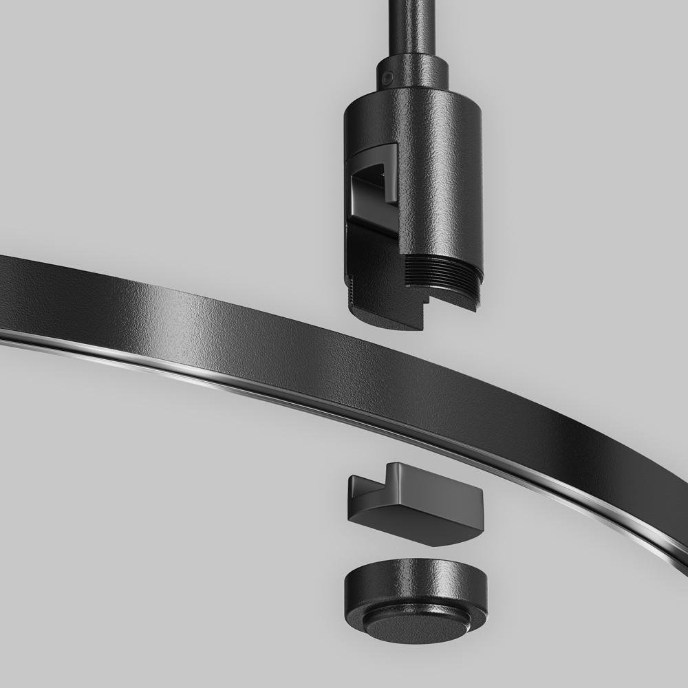 M TRX154-R-D800-B Kruhová kolejnice pro magnetickou lištu 24 V 800 mm Flarity TRX154-R-D800-B - MAYTONI (obrázek 4)