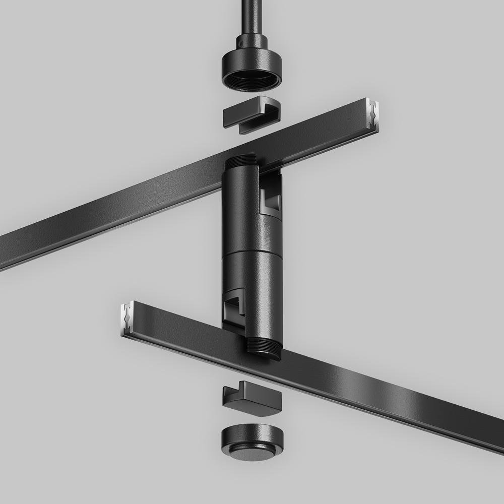 M TRA159C-D1-B Upevnění ke stropu dvojité dlouhé 700 mm pro magnetickou lištu 24 V Flarity TRA159C-D1-B - MAYTONI (obrázek 3)
