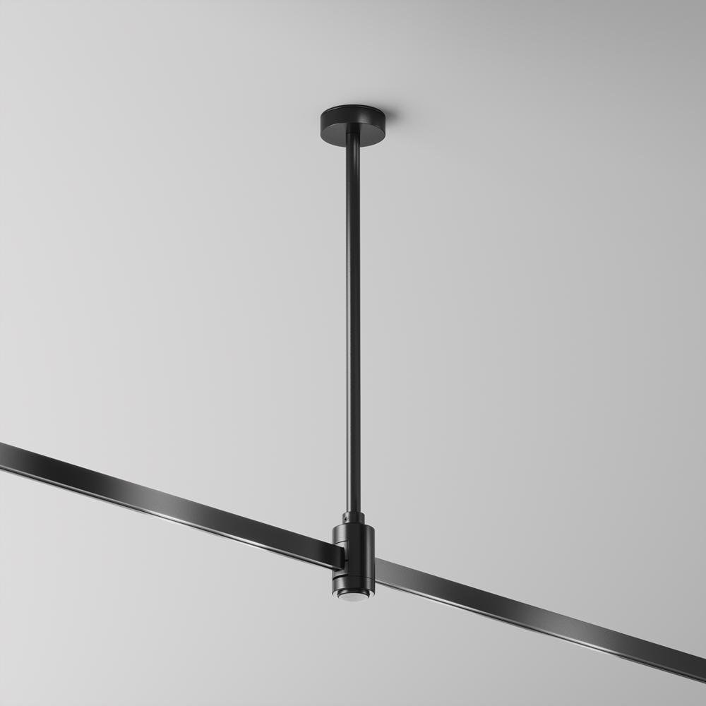 M TRA158C-B1-B Upevnění ke stropu s napájením střední 300 mm pro magnetickou lištu 24 V Flarity TRA158C-B1-B - MAYTONI