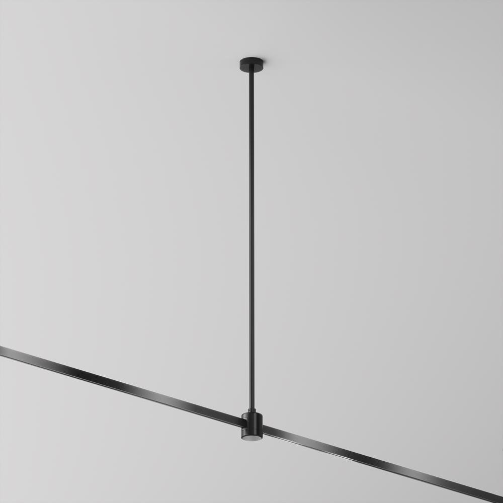 M TRA159C-IPC1-B Upevnění ke stropu dlouhé 700 mm s prodlužovací spojkou pro magnetickou lištu 24 V Flarity TRA159C-IPC1-B - MAYTONI