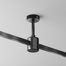 Obrázek pro produkt Upevnění ke stropu s prodlužovací spojkou krátké 78 mm pro magnetickou lištu 24 V Flarity TRA156C-IPC1-B - MAYTONI