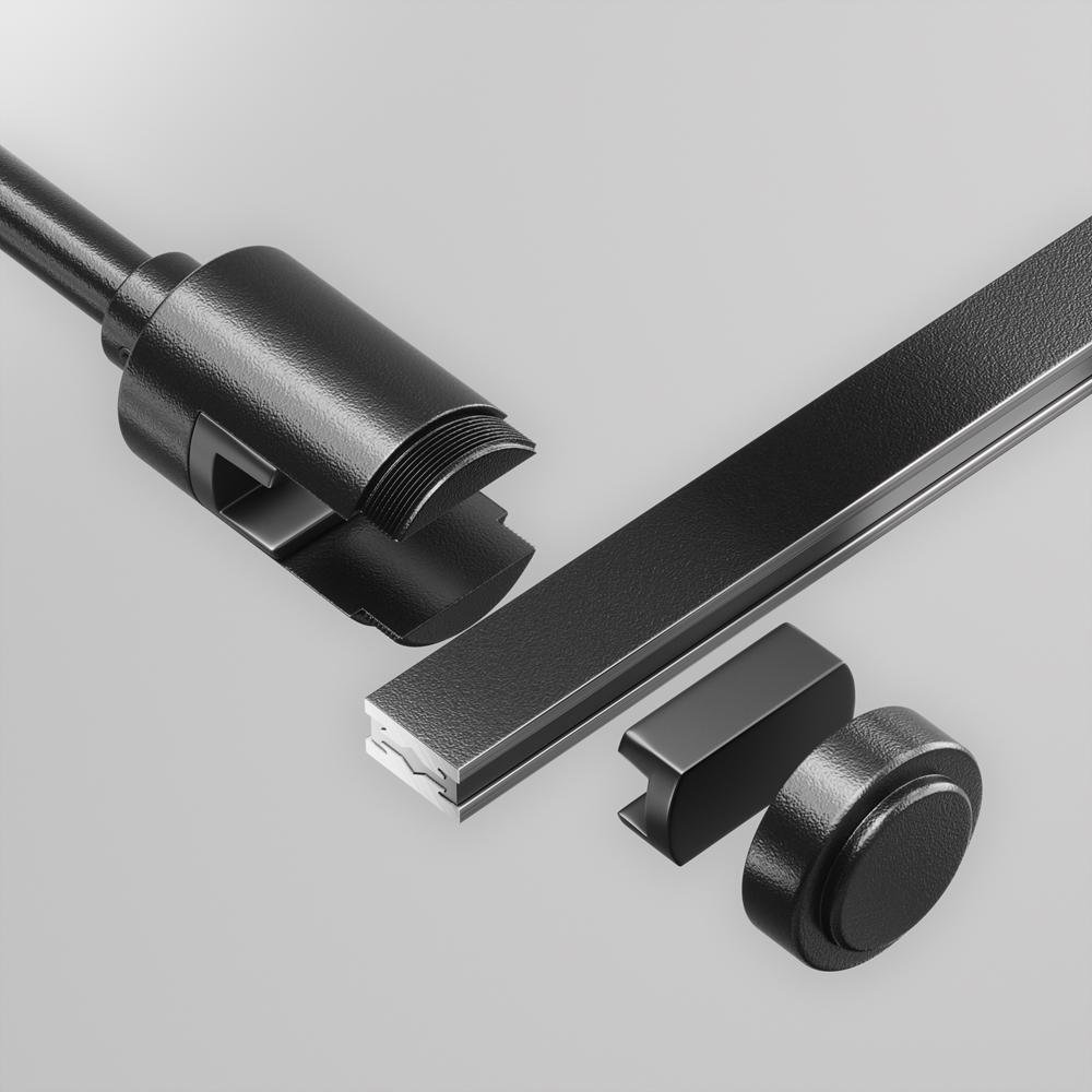 M TRA155CW-SL1-B Upevnění na stěnu dlouhé pro magnetickou lištu 24 V Flarity TRA155CW-SL1-B - MAYTONI (obrázek 3)