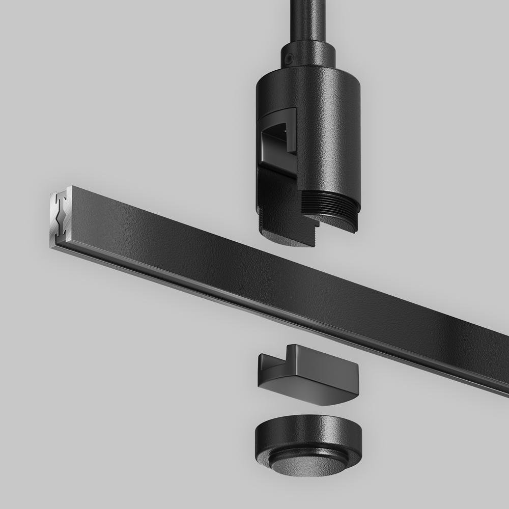 M TRA156C-S1-B Upevnění ke stropu krátké 78 mm pro magnetickou lištu 24 V Flarity TRA156C-S1-B - MAYTONI (obrázek 3)