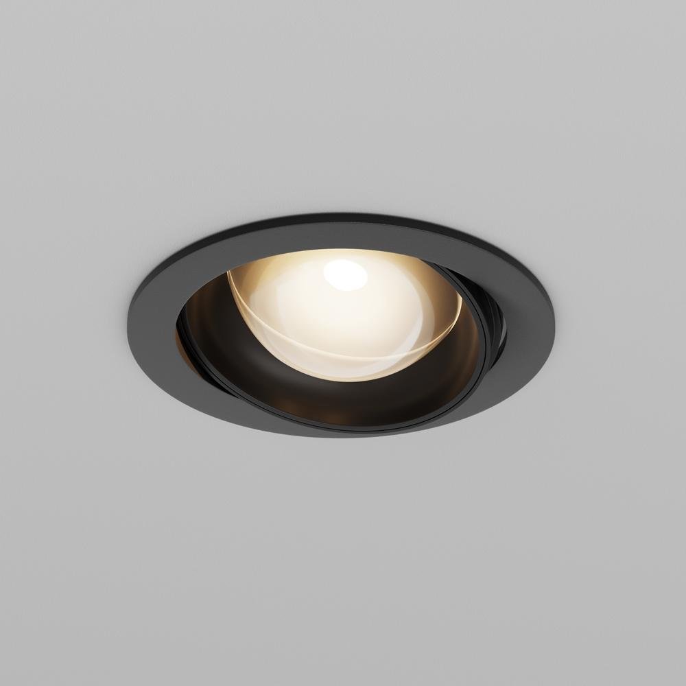 Levně M DL105-12W3K-B Vestavné svítidlo Lens 3000K 12W 70d DL105-12W3K-B - MAYTONI