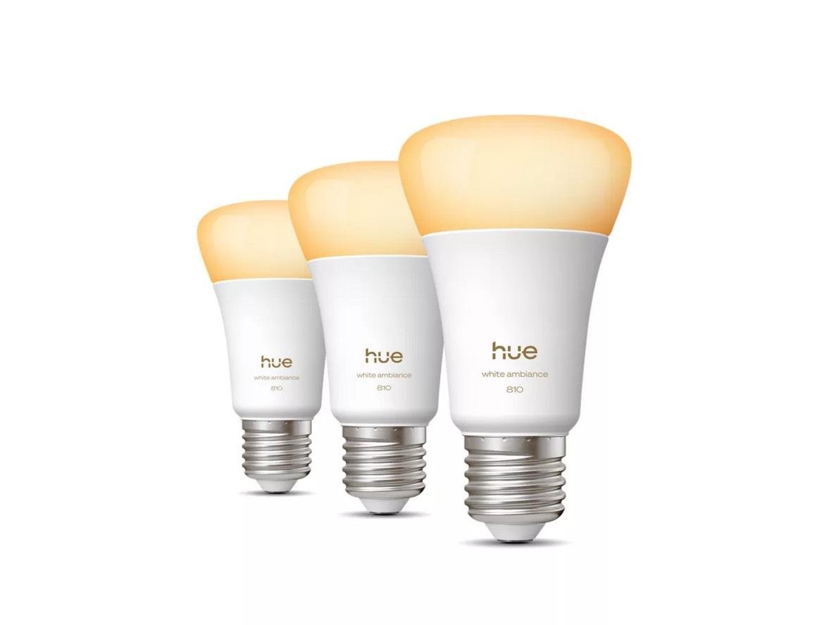 PH 8720169364721 Hue WA 810 smart žárovka A60 E27, 8W, 810lm, 1000-20000K (3 ks) - PHILIPS