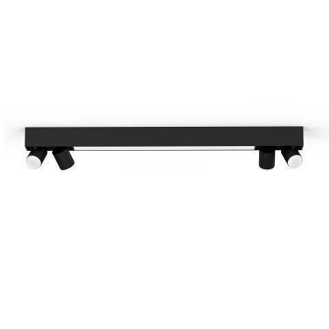PH 8720169318557 Hue 50607/30/P7 Hue WACA Centris stropní LED svítidlo 1x40W+GU10 4x5,7W 4200lm 2000-6500K RGB IP20 černá - PHILIPS