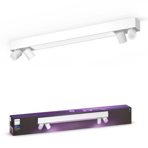 Levně PH 8720169318618 Hue 50607/31/P7 Hue WACA Centris stropní LED svítidlo 1x40W+GU10 4x5,7W 4200lm 2000-6500K RGB IP20 bílá - PHILIPS