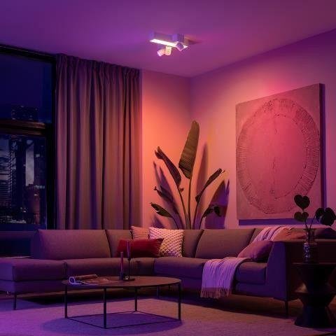 PH 8720169318731 Hue 50608/31/P7 Hue WACA Centris stropní LED svítidlo 1x25W+GU10 3x5,7W 2810lm 2000-6500K RGB IP20 bílá - PHILIPS (obrázek 11)