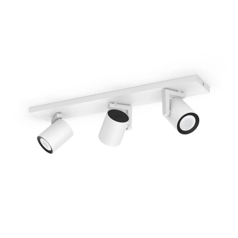 Levně PH 8720169318137 Hue 50623/31/P7 Hue WACA Argenta bodové LED svítidlo GU10 3x5,7W 350lm 2000-6500K RGB IP20 bílá - PHILIPS