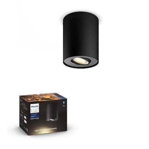 Levně PH 8720169319998 Hue WA Pillar bodové LED svítidlo GU10 1x5W 350lm 2200-6500K IP20 černá - PHILIPS