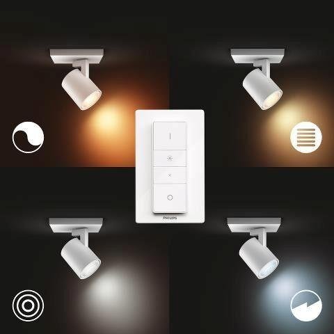 PH 8720169320772 Hue WA Runner bodové LED svítidlo GU10 5W 350lm 2200-6500K IP20 bílá +ovladač - PHILIPS (obrázek 4)