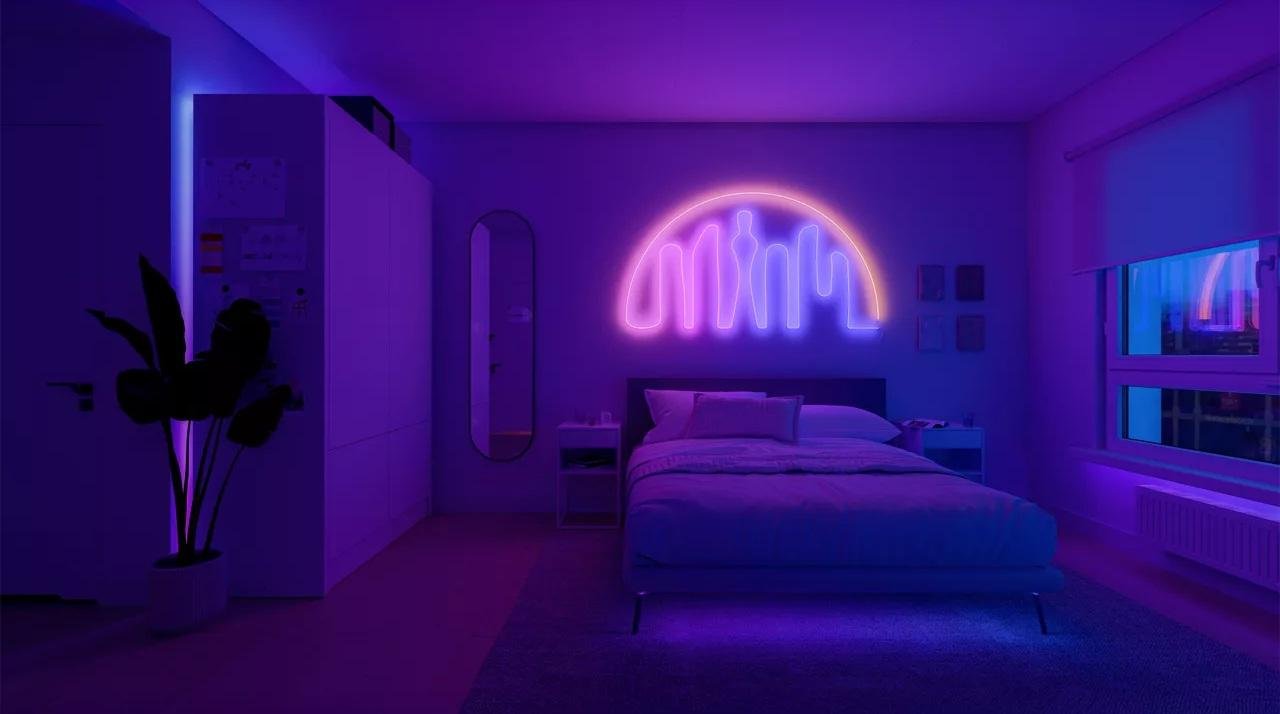 PH 8721103096586 Hue Essential Neon Flex světelný pás 5m EU 2200-6500K RGB - PHILIPS (obrázek 5)