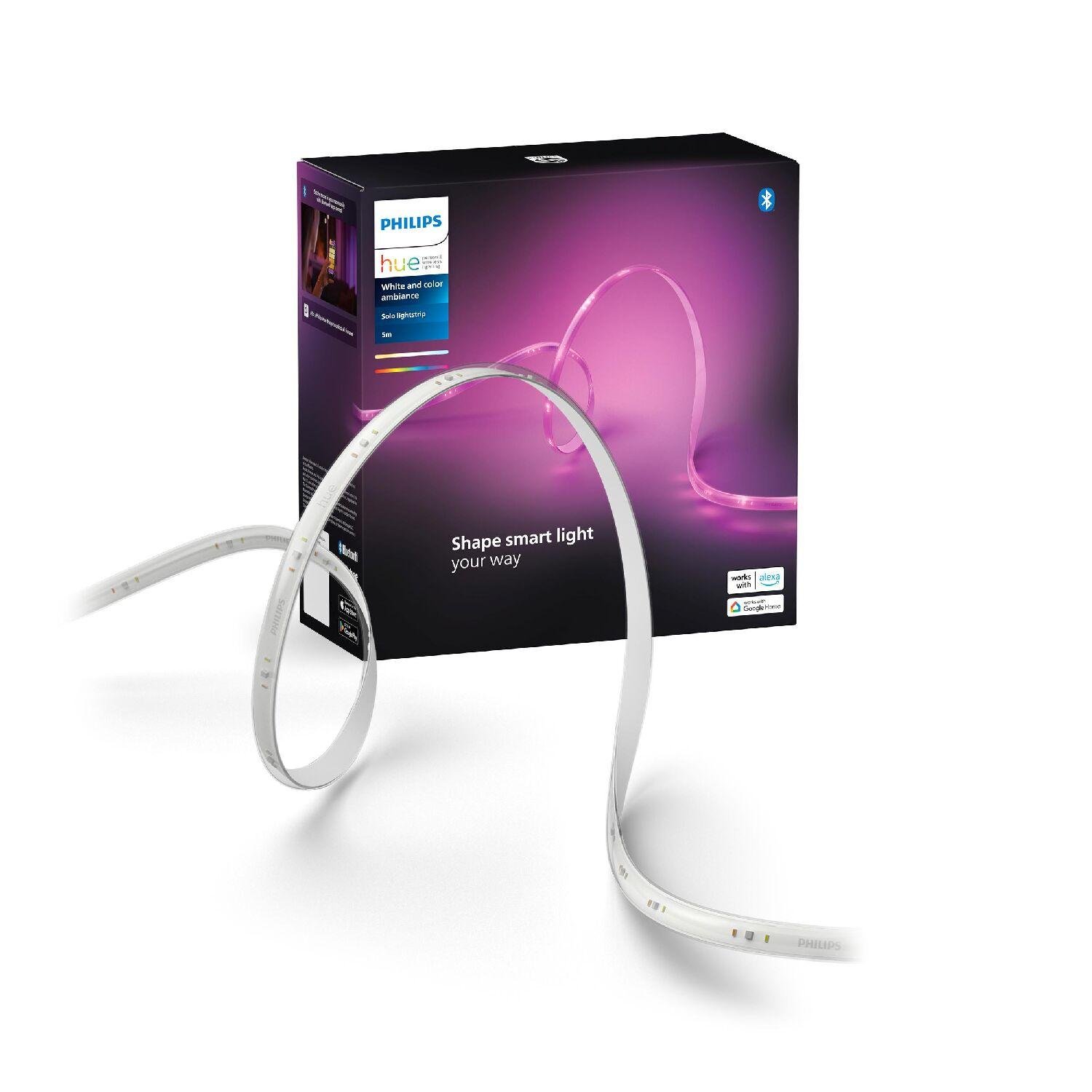 Levně PH 8720169326699 Hue WACA Solo Lightstrip LED pásek 20W 1700lm 2000-6500K RGB IP20 5m - PHILIPS