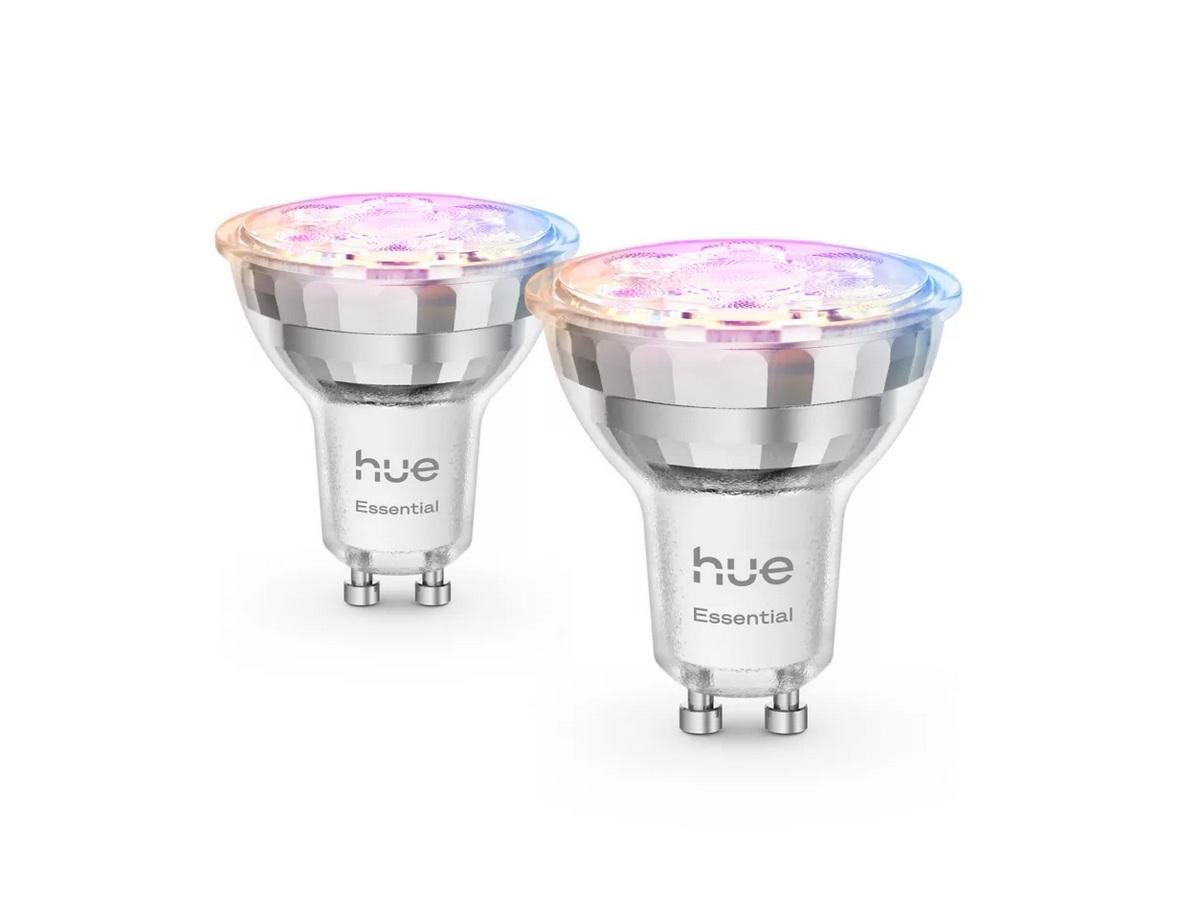 Levně PH 8720169392489 Hue Essential WCA 345 žárovka 4,7W, 345lm, GU10 (2 ks) 2200-6500K RGB - PHILIPS