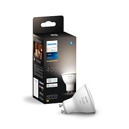 Obrázek pro produkt Hue White LED žárovka GU10 4,2W 400lm 2700K CRI80 IP20 - PHILIPS