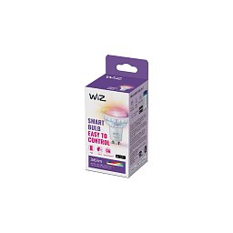 Obrázek pro produkt WiZ LED skleněná žárovka GU10 PAR16 4,7W 345lm 2200-6500K RGB IP20, stmívatelná - PHILIPS