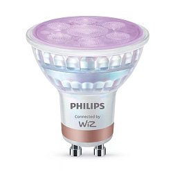 Obrázek pro produkt WiZ Smart LED 50W bodové světlo PAR16, GU10 345lm 2200-6500K RGB - PHILIPS