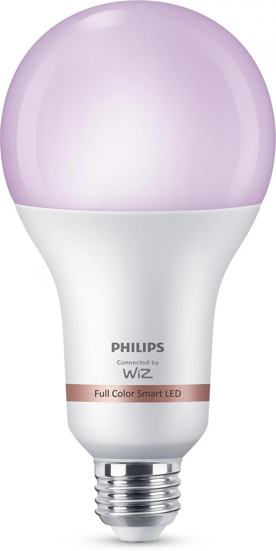Levně PH 8719514437319 WiZ Smart LED Žárovka 18,5 W (ekv. 150 W) 2452lm 2200-6500K RGB A80 E27 - PHILIPS