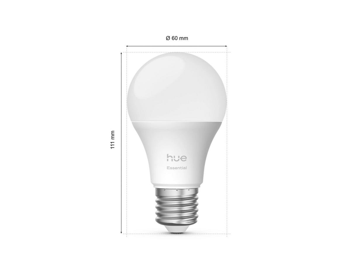 PH 8720169392182 Hue Essential WCA 806 žárovka 460 E27, 8W, 806lm, 2200-6500K RGB - PHILIPS (obrázek 3)