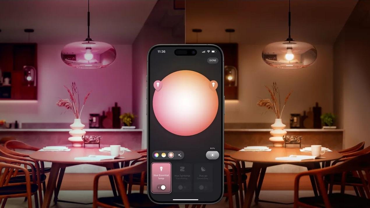PH 8720169392182 Hue Essential WCA 806 žárovka 460 E27, 8W, 806lm, 2200-6500K RGB - PHILIPS (obrázek 5)