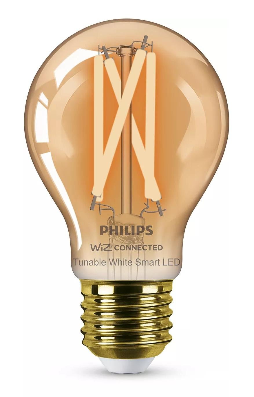 PH 8719514372023 WiZ Smart LED Žárovka Filament oranžová 7 W (ekv. 50 W) 640lm 2000-5000K A60 E27 - PHILIPS