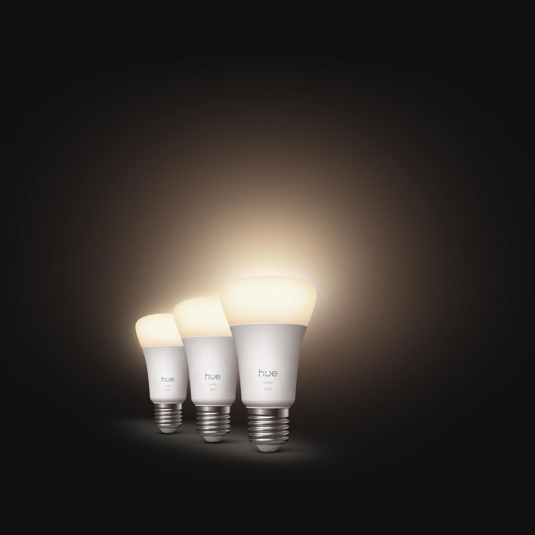 PH 8720169363700 Hue W 810 smart žárovka A60 E27, 7W, 810lm, teplá bílá (3 ks) - PHILIPS (obrázek 4)