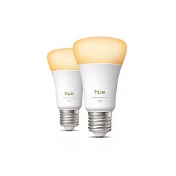 Obrázek pro produkt Hue WA 810 smart žárovka A60 E27, 8W, 810lm, 1000-20000K (2 ks) - PHILIPS