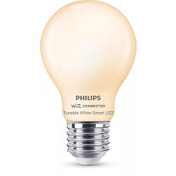 Obrázek pro produkt WiZ Smart LED Žárovka s mléčným sklem 7 W (ekv. 60 W) 806lm 2700-6500K A60 E27 - PHILIPS