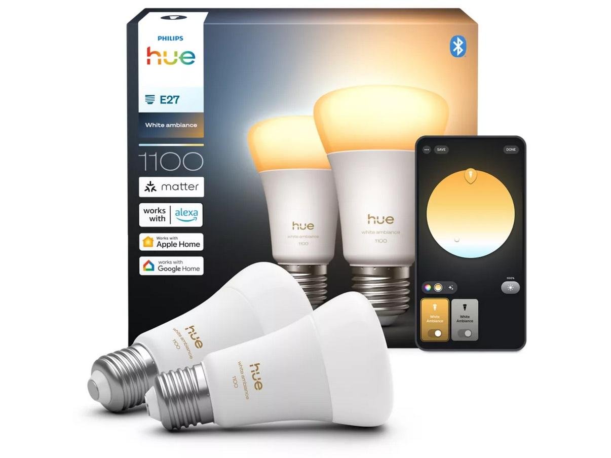 PH 8720169364868 Hue WA 1100 smart žárovka A60 E27, 9,5W, 1100lm, 1000-20000K (2 ks) - PHILIPS (obrázek 4)