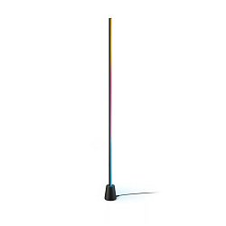 Obrázek pro produkt WiZ Floor LED stojací lampa, 2700-5500K, 1,4m, nastavitelná barva světla, černá, RGB - PHILIPS