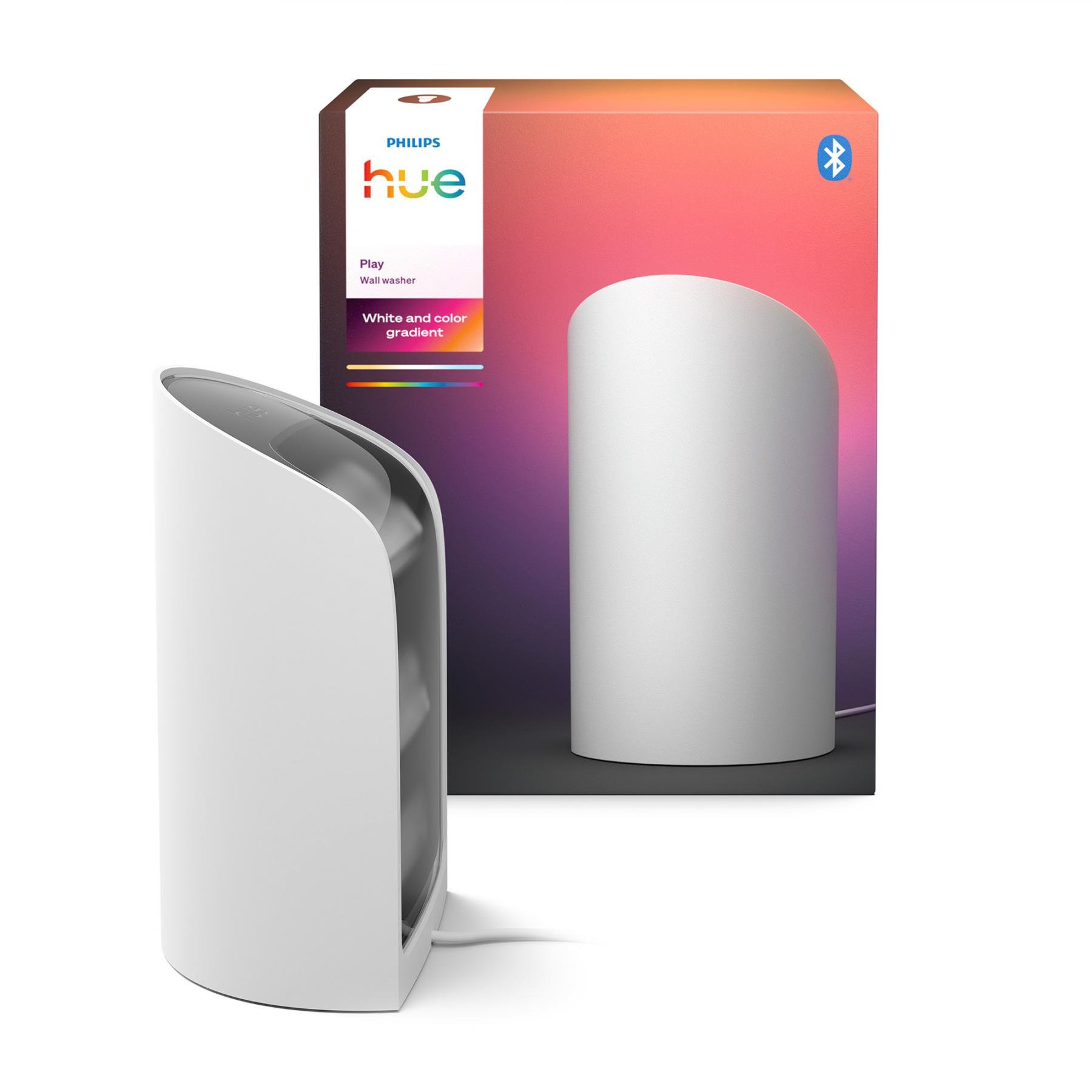 Levně PH 8720169339651 Hue Play Wall ambientní projekční svítidlo 20W, 1035 lm/m, 2000-6500K, RGB, IP20, bílá - PHILIPS