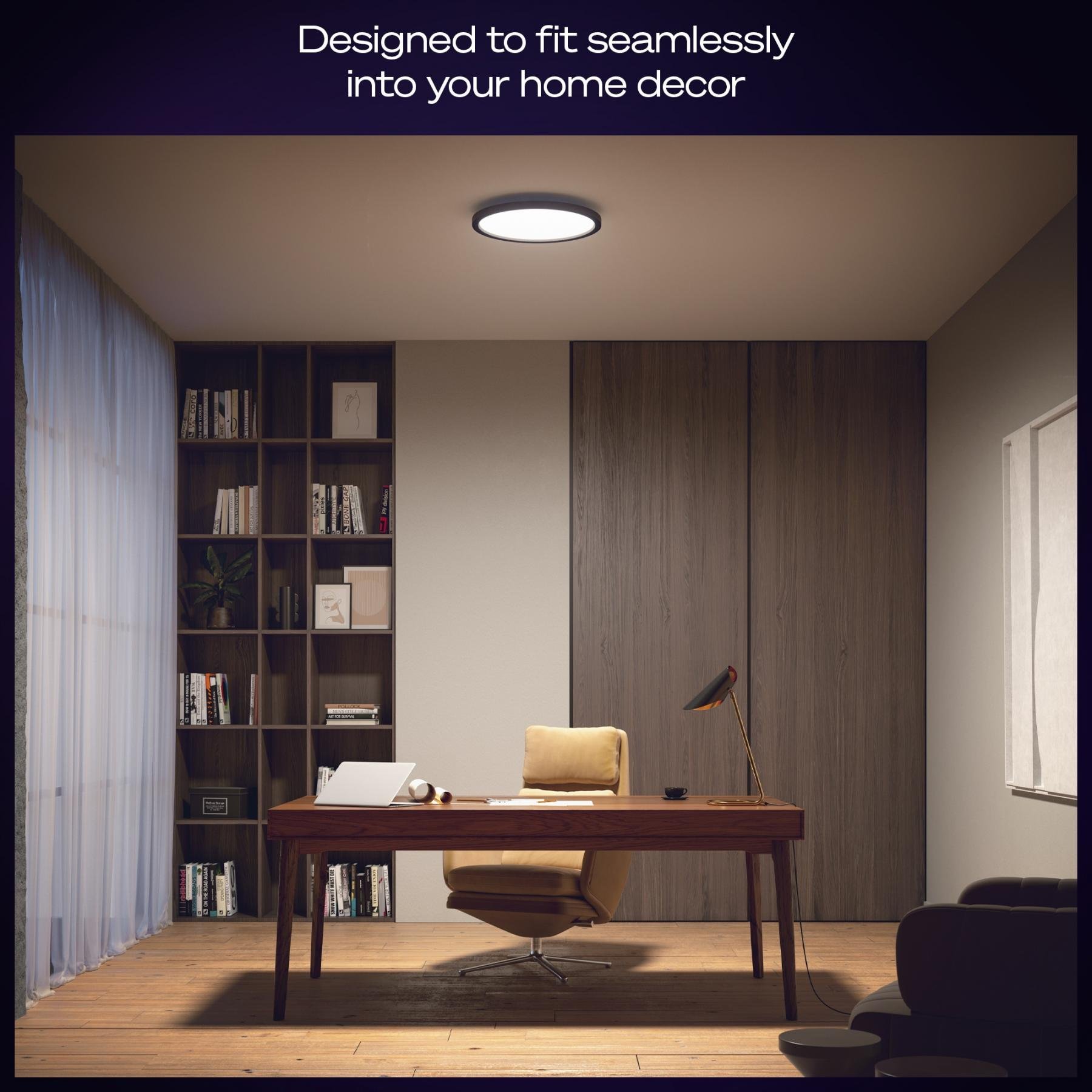 PH 8720169329072 Hue Aurelle přisazený LED panel RD S (kulatý) O 39,5 cm, černá, 2200-6500K - PHILIPS (obrázek 11)