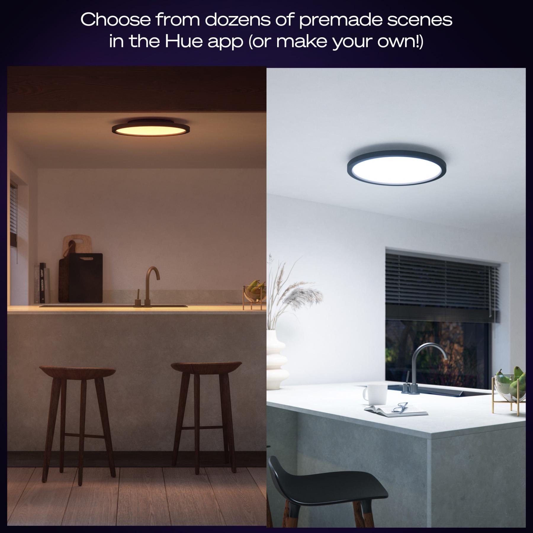 PH 8720169329072 Hue Aurelle přisazený LED panel RD S (kulatý) O 39,5 cm, černá, 2200-6500K - PHILIPS (obrázek 12)