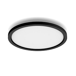 Obrázek pro produkt Hue Aurelle přisazený LED panel RD S (kulatý) O 39,5 cm, černá, 2200-6500K - PHILIPS