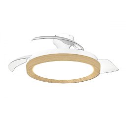 Obrázek pro produkt Bliss DC stropní ventilátor a svítidlo 28W+35W dřevo - PHILIPS