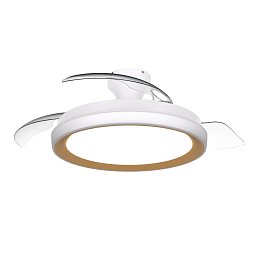 Obrázek pro produkt Bliss DC stropní ventilátor a svítidlo 28W+35W zlatý - PHILIPS