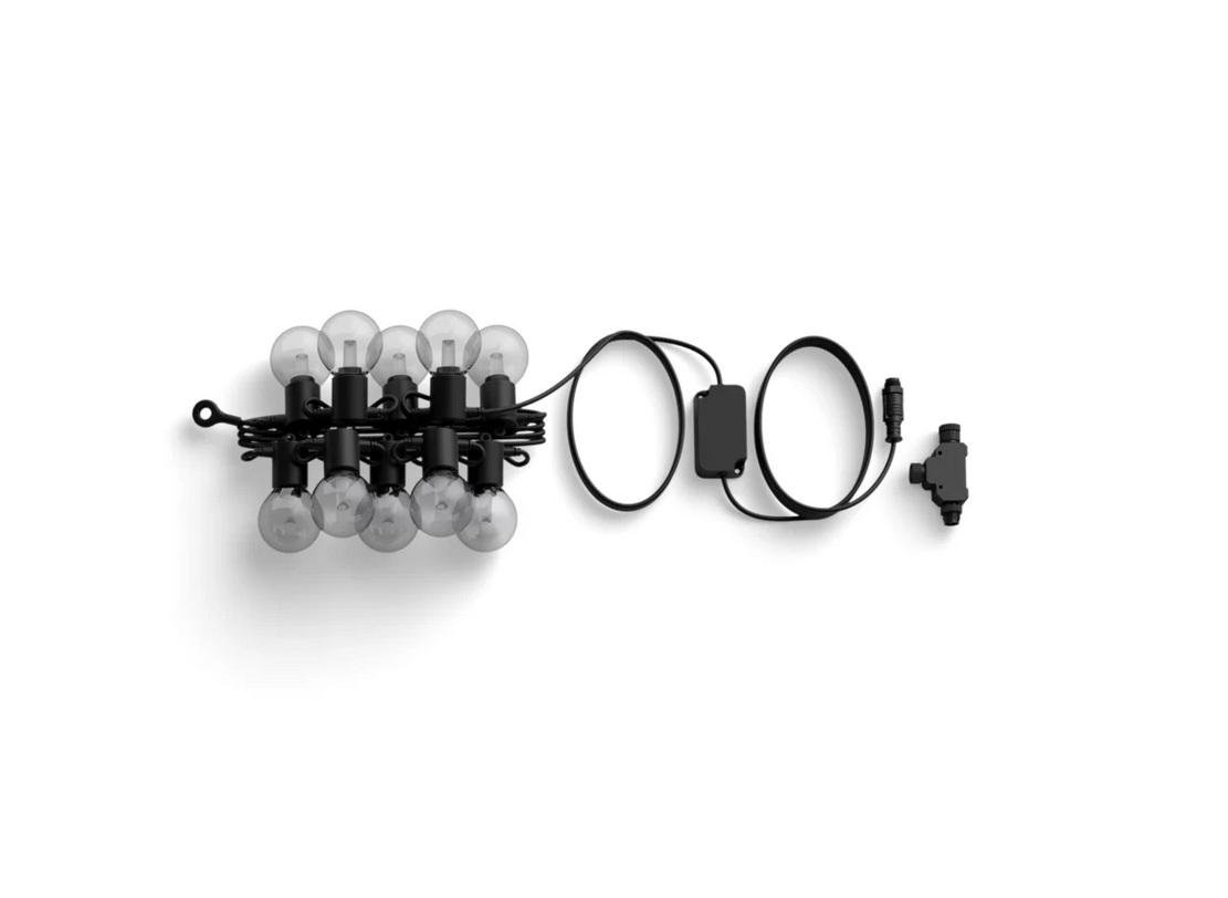 PH 8721103063717 Hue Festavia Globe prodloužení - venkovní řetěz, 7m, 10 žárovek, černý 1000-20000K RGB - PHILIPS (obrázek 5)