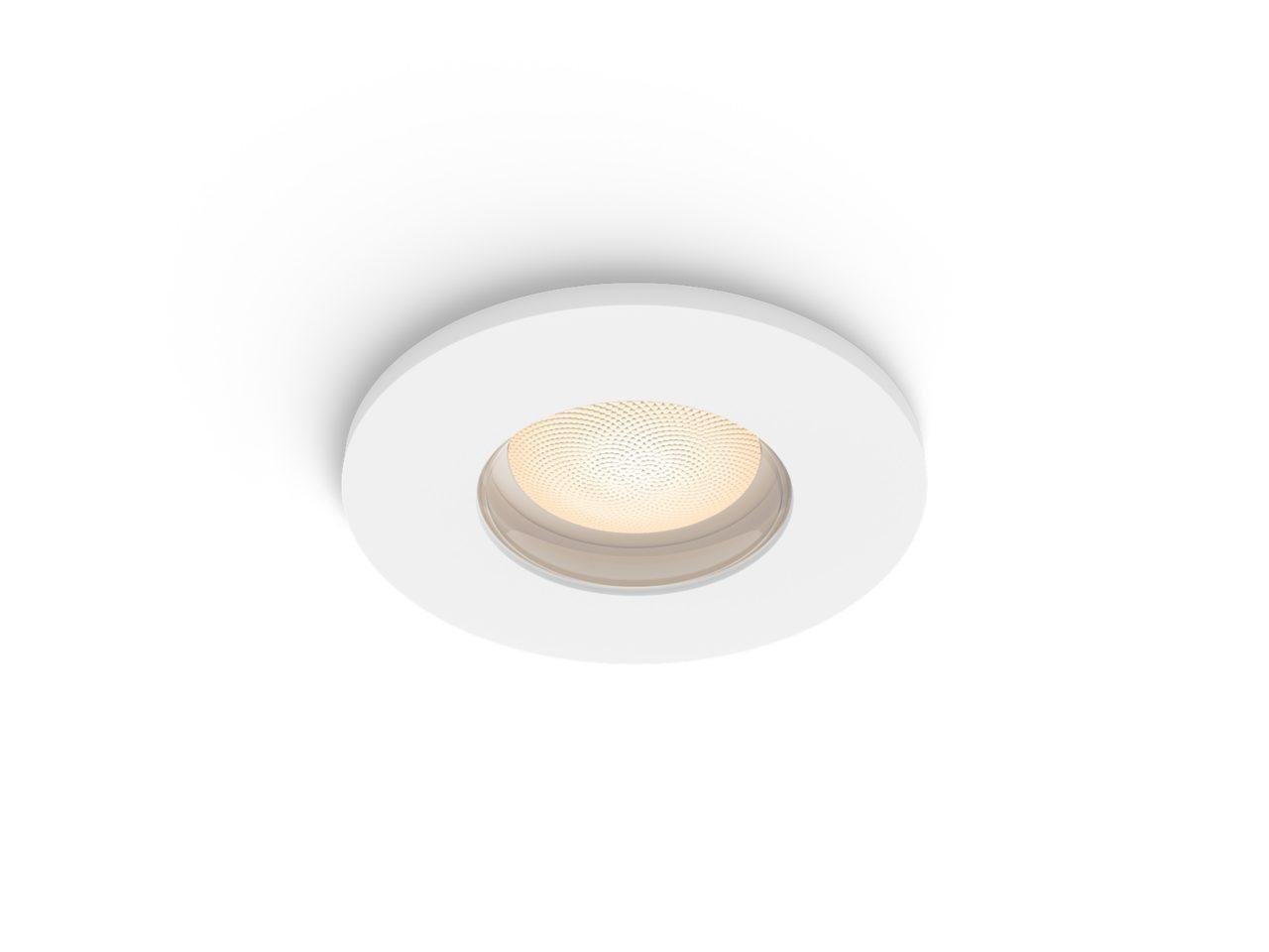 PH 8721103072962 Hue Adore zápustné koupelnové svítidlo kulaté 1x4,2W, 2000-6500K, IP44, bílá - PHILIPS
