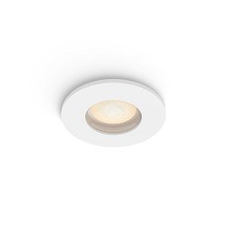 Obrázek pro produkt Hue Adore zápustné koupelnové svítidlo kulaté 1x4,2W, 2000-6500K, IP44, bílá - PHILIPS