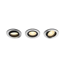 Obrázek pro produkt Hue WA Milliskin zápustné LED svítidlo 3xGU10 4,2W 400lm 2200-6500K 9cm kulaté IP20, hliník - PHILIPS