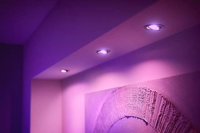 PH 8720169318854 Hue WACA Centura podhledové LED svítidlo 3x GU10 5,7W 350lm 2000-6500K RGB kulaté IP20 hliník - PHILIPS (obrázek 6)