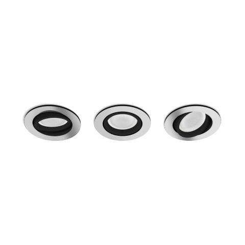 PH 8720169318854 Hue WACA Centura podhledové LED svítidlo 3x GU10 5,7W 350lm 2000-6500K RGB kulaté IP20 hliník - PHILIPS (obrázek 7)