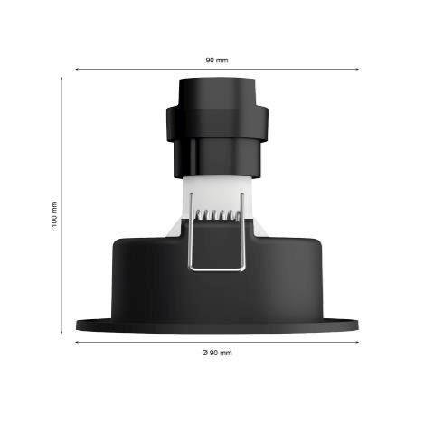 PH 8720169318977 Hue WACA Centura podhledové LED svítidlo 3x GU10 5,7W 350lm 2000-6500K RGB kulaté IP20 černé - PHILIPS (obrázek 4)