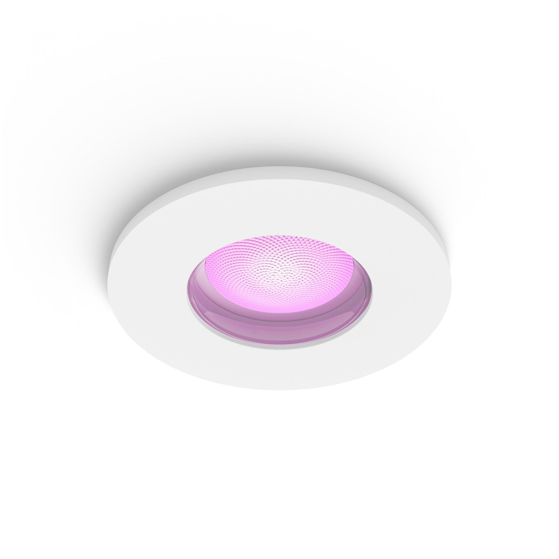 PH 8721103072849 Hue Xamento podhledové LED svítidlo 1x4,2W, 2000-6500K, RGB, IP44, bílá - PHILIPS