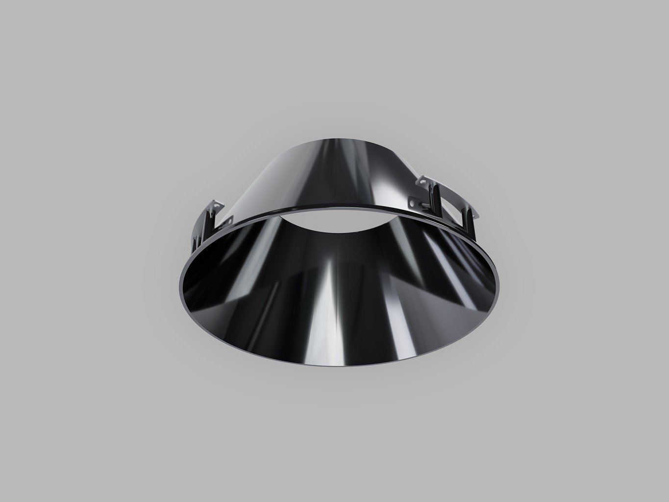 LED2 6099102 LED2 VIGO L reflektor, DC UGR černý chrom - LED2 Lighting