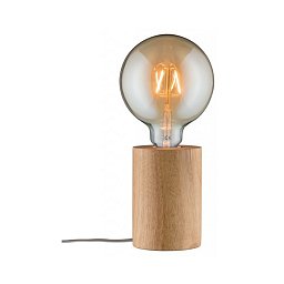 Obrázek pro produkt VÝPRODEJ VZORKU - Stolní lampa Neordic Talin dřevo - PAULMANN