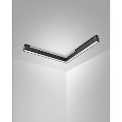 Obrázek pro produkt Lineární LED modul Ermes rohový 2236lm 2700K On/Off černá - FABAS