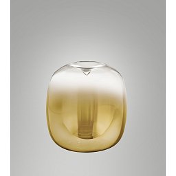 Obrázek pro produkt Stínidlo Kit Luci Glass pro závěsnou základnu 8W Shaded zlatá - FABAS