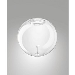 Obrázek pro produkt Stínidlo Kit Luci Glass pro závěsnou základnu 14W průhledná/kapka - FABAS