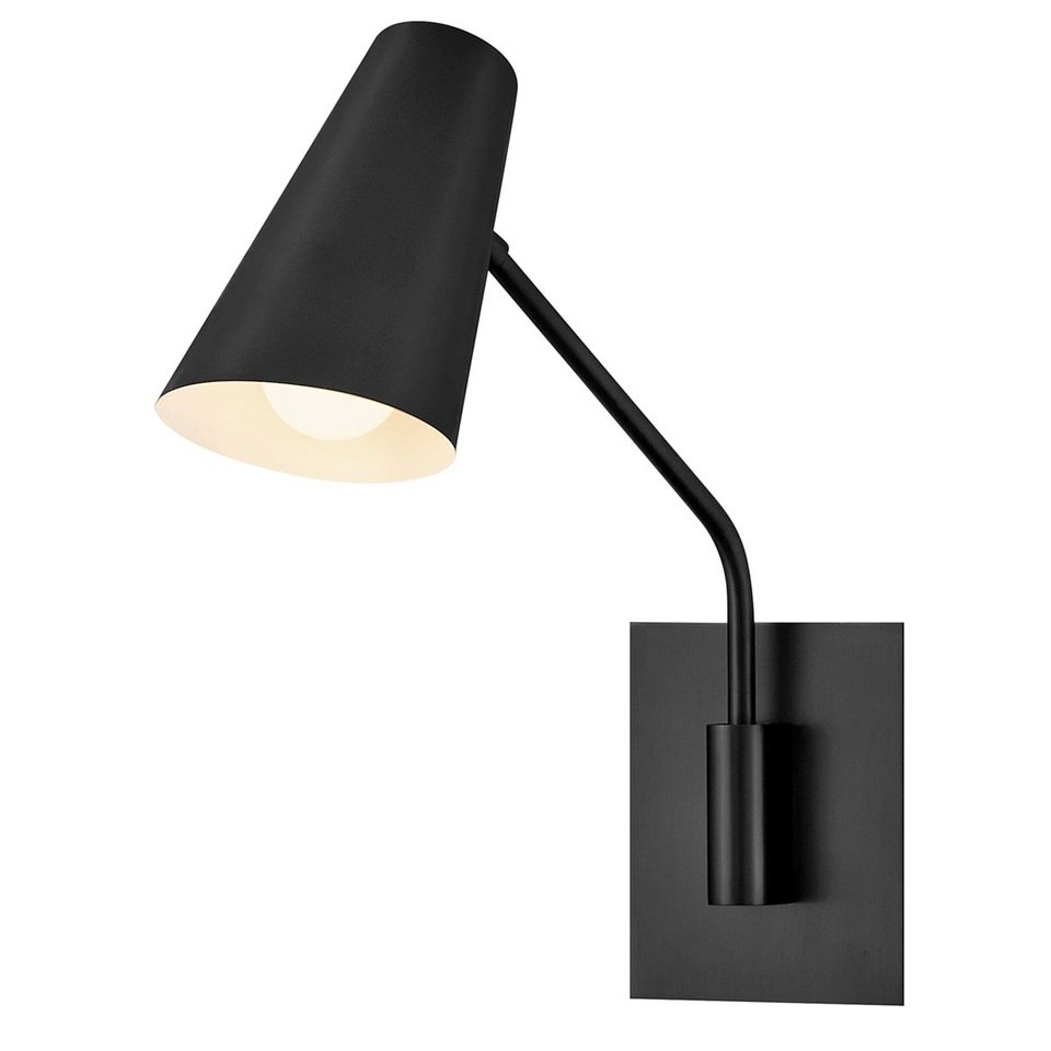 ELS HK-BRAY-1WB-BK Nástěnné svítidlo Bray 60W E27 černé - Elstead